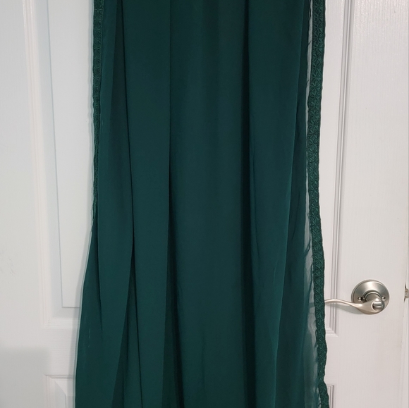Designer Green Gown - Picture 5 of 7